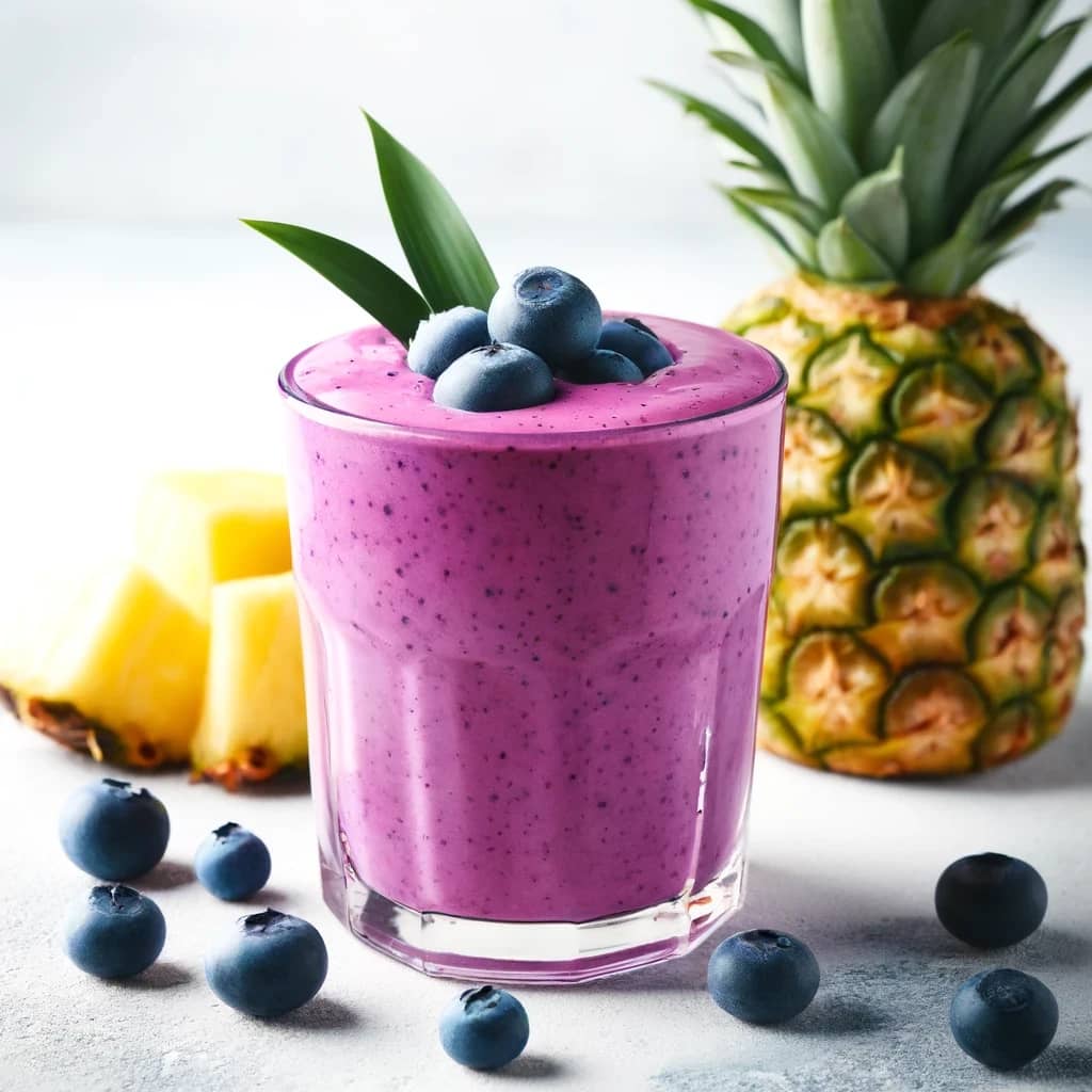 Blueberry Pineapple Smoothie