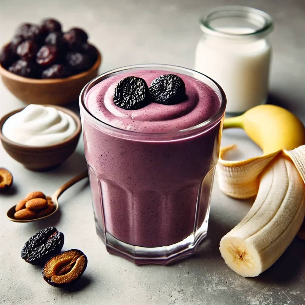 Prune smoothie