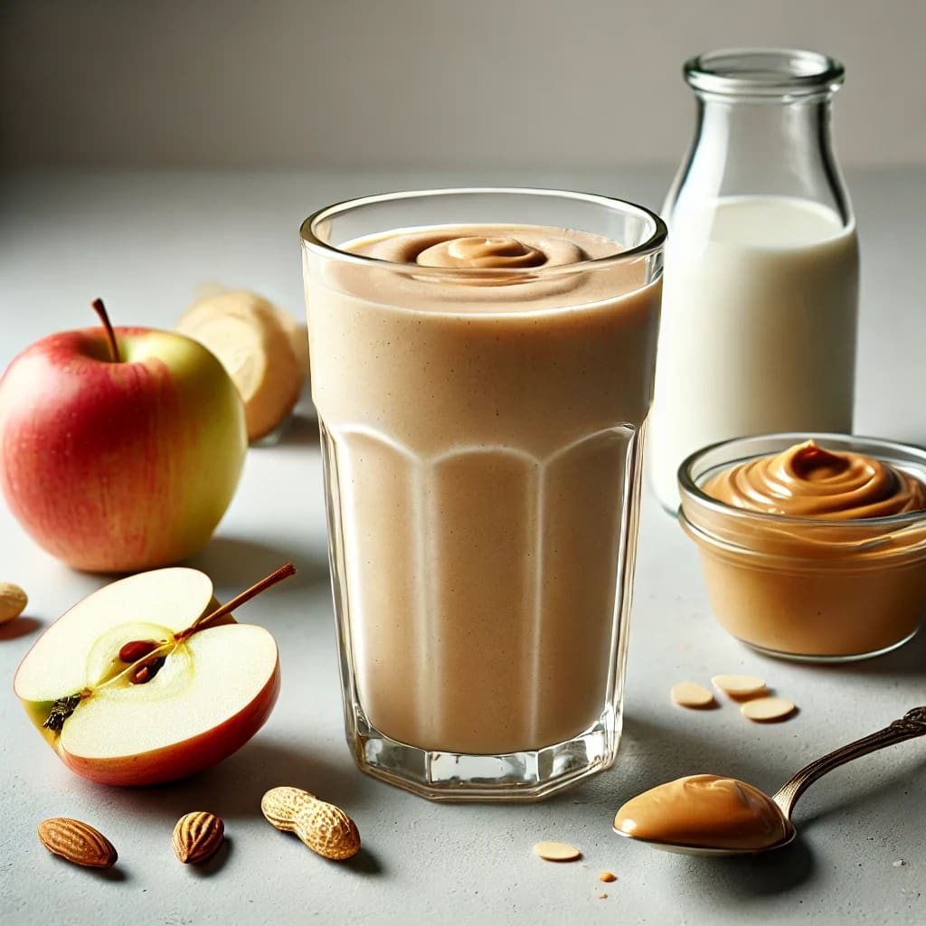 Apple Peanut Butter Smoothie