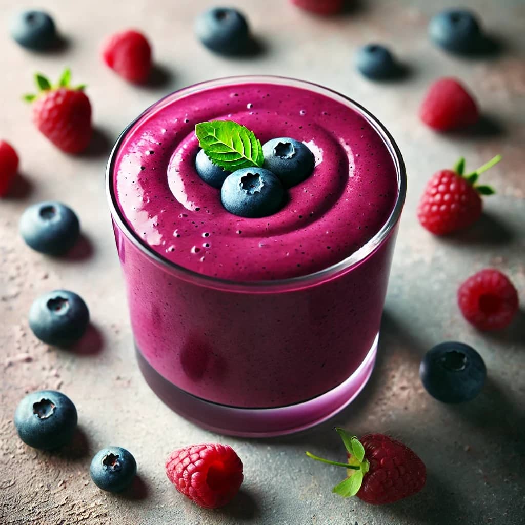 blueberry raspberry smoothie